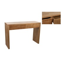 Console Romimex Brown Birch MDF Wood 117 x 80 x 39 cm