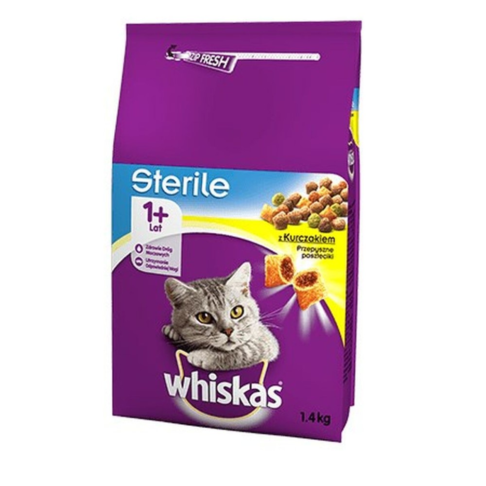 Katzenfutter Whiskas                                 Erwachsener Huhn 1,4 Kg