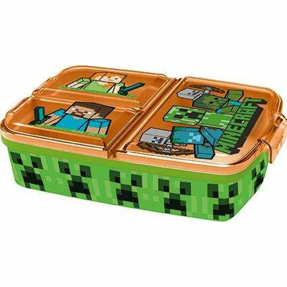 Lunchbox mit Fächern Minecraft 40420 Polypropylen