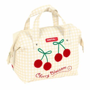 Trousse de Toilette Safta Cherry Beige (26.5 x 17.5 x 12.5 cm)