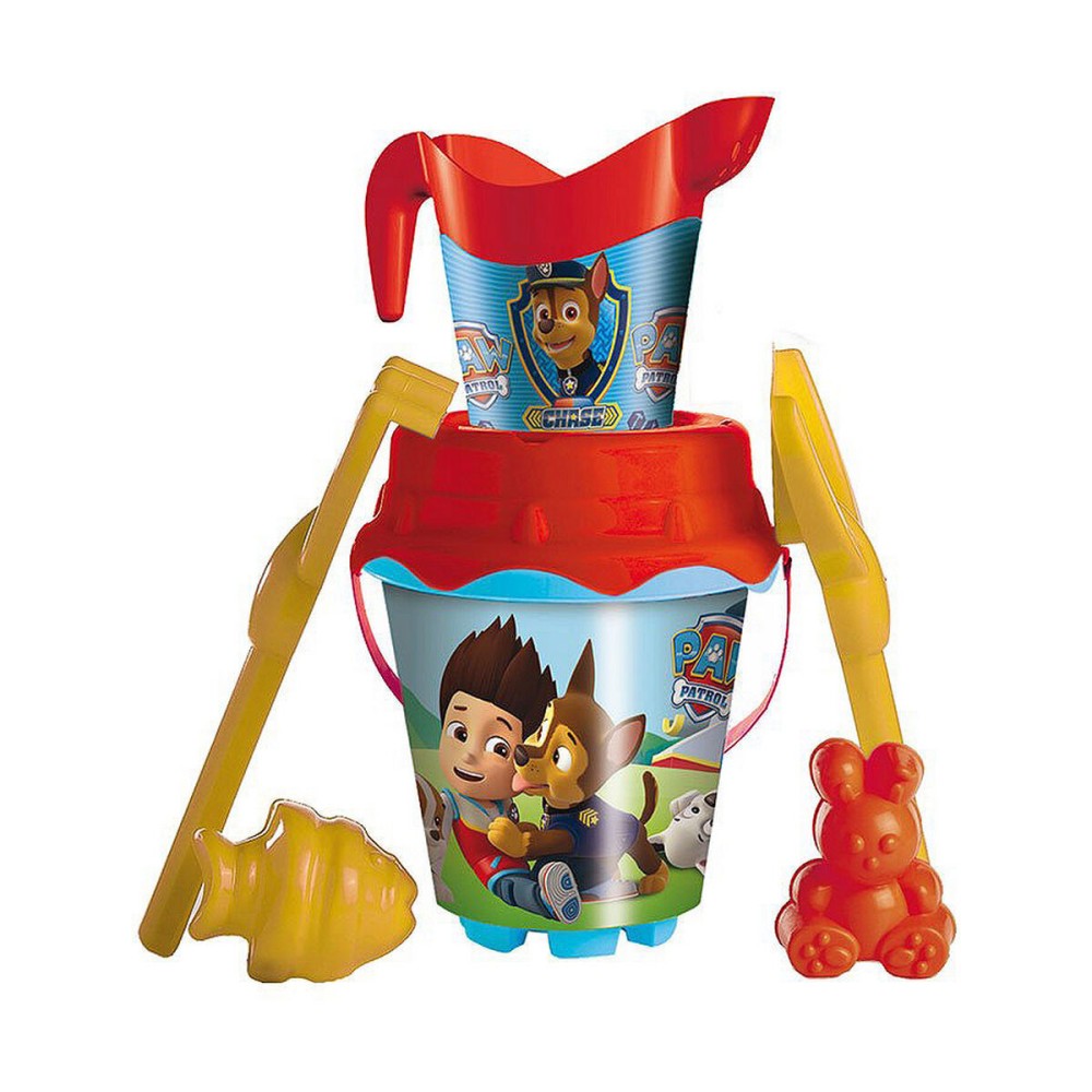 Set de jouets de plage The Paw Patrol 6 Pièces Multicouleur