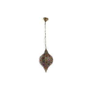 Ceiling Light DKD Home Decor Golden Metal Multicolour 40 W 50 W 24 x 24 x 42 cm