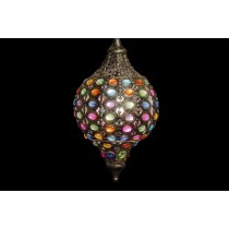 Ceiling Light DKD Home Decor Golden Metal Multicolour 40 W 50 W 24 x 24 x 42 cm