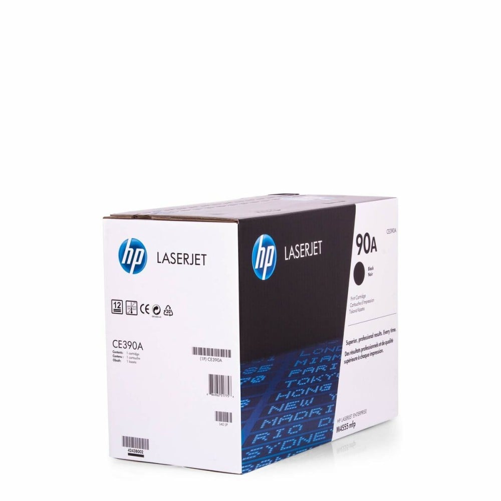 Toner original HP CE390A Noir