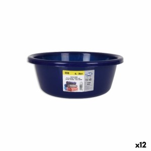 Washing-up Bowl Dem Eco 28 x 28 x 11 cm Circular Blue 4 L