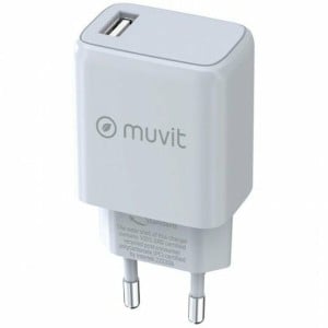 Wall Charger Muvit MCACC0002 15 W White