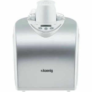 Ice Cream Maker Hkoenig HF180 1 L 135 W Steel Stainless steel 1 L