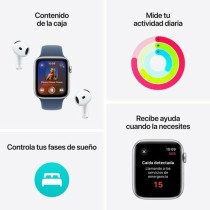 Montre intelligente Apple SE GPS + Cellular 44mm Noir 44 mm