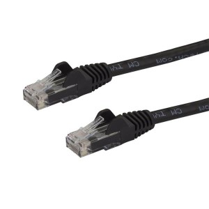 UTP Category 6 Rigid Network Cable Startech N6PATCH100BK 30,5 m Black