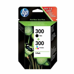 Cartouche d'encre originale HP 300 Multicouleur