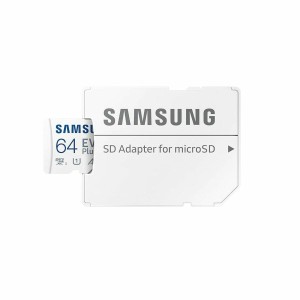 Carte Mémoire Micro SD avec Adaptateur Samsung MB-MC64KA/EU 64GB