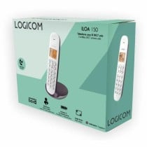 Téléphone fixe Logicom DECT ILOA 150 SOLO Aubergine