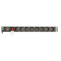 Rallonge 19'' 8 Tomas Schuko avec Interrupteur On/Off GEMBIRD EG-PDU-014-FC14 (3 m)