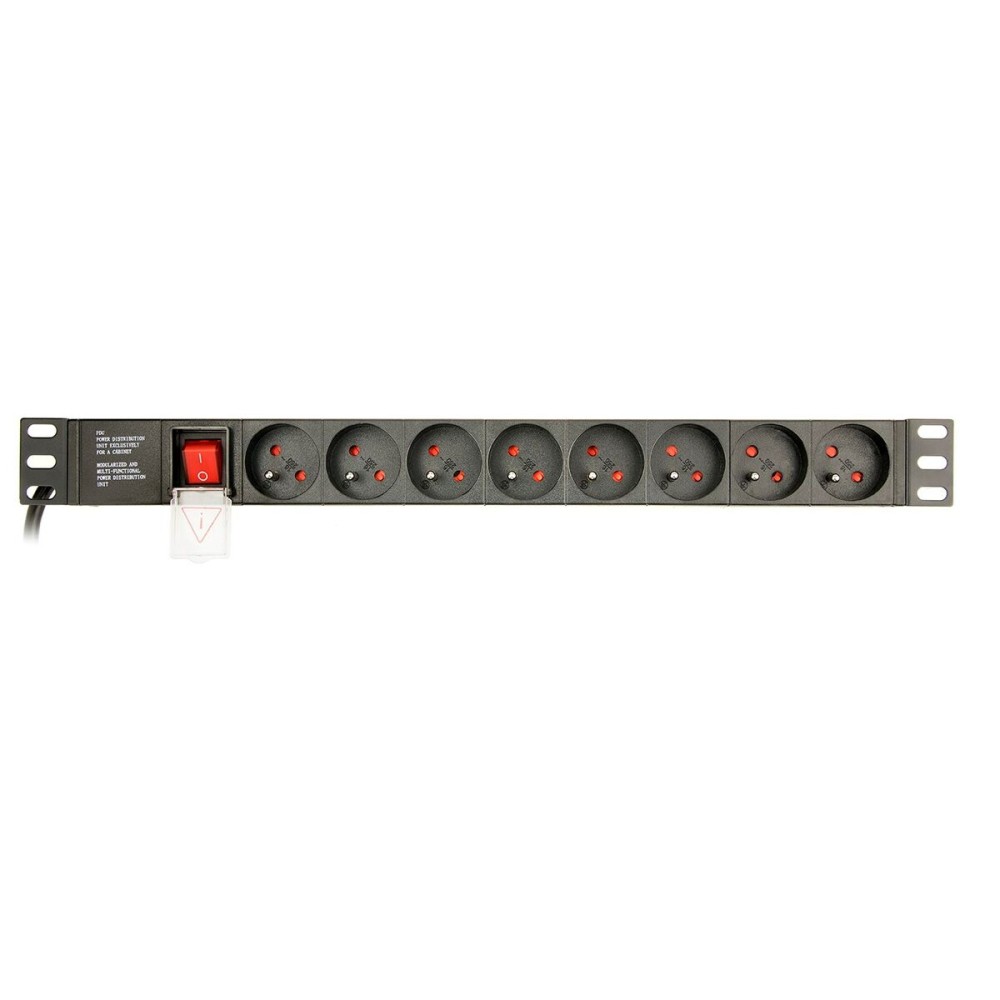 Rallonge 19'' 8 Tomas Schuko avec Interrupteur On/Off GEMBIRD EG-PDU-014-F (3 m)