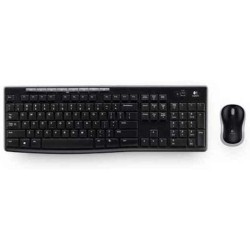 Mouse & Keyboard Logitech LGT-MK270-US Black QWERTY Qwerty US