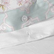 Housse de Couette HappyFriday Sakura Multicouleur 260 x 240 cm