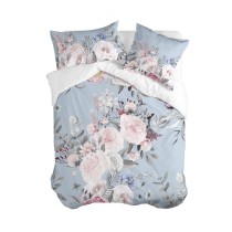 Housse de Couette HappyFriday Soft bouquet Multicouleur 240 x 220 cm