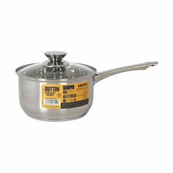 Saucepan with Lid Quttin New Neron Steel 35 x 19,5 x 10,5 cm (8 Units)