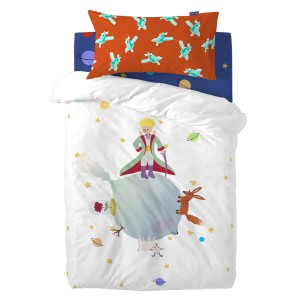 Duvet cover set HappyFriday Le Petit Prince Multicolour 2 Pieces