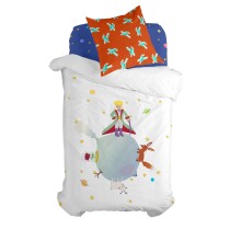 Duvet cover set HappyFriday Le Petit Prince Multicolour Single 2 Pieces