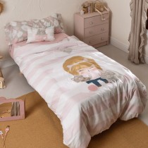 Parure de couette HappyFriday Happynois Kitty Multicouleur Lit 1 persone 2 Pièces