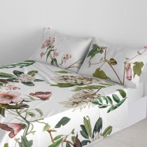 Drap HappyFriday Blooming Multicouleur 260 x 270 cm (Fleurs)