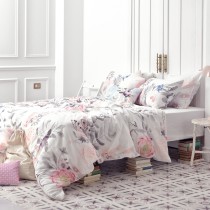 Housse de Couette HappyFriday Delicate bouquet Multicouleur 220 x 220 cm