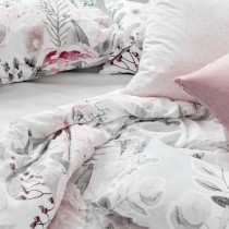 Housse de Couette HappyFriday Delicate bouquet Multicouleur 220 x 220 cm