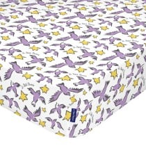 Drap housse HappyFriday LE PETIT PRINCE Multicouleur 70 x 140 x 14 cm Oiseaux