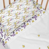 Drap housse HappyFriday LE PETIT PRINCE Multicouleur 70 x 140 x 14 cm Oiseaux