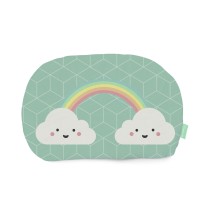 Coussin HappyFriday Happynois Multicouleur Arc-en-ciel 40 x 30 cm