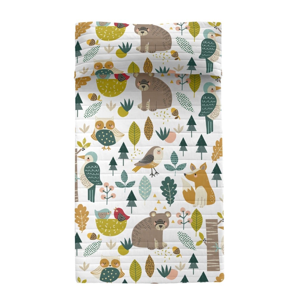 Steppdecke HappyFriday Moshi Moshi Bunt 180 x 260 cm Wald