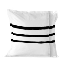 Pillowcase HappyFriday Blanc Stripes Multicolour 80 x 80 cm