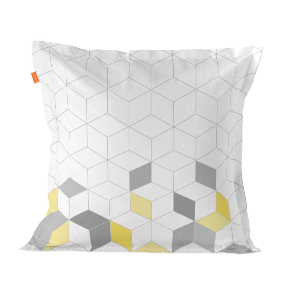 Pillowcase HappyFriday Blanc Symmetry Multicolour 80 x 80 cm