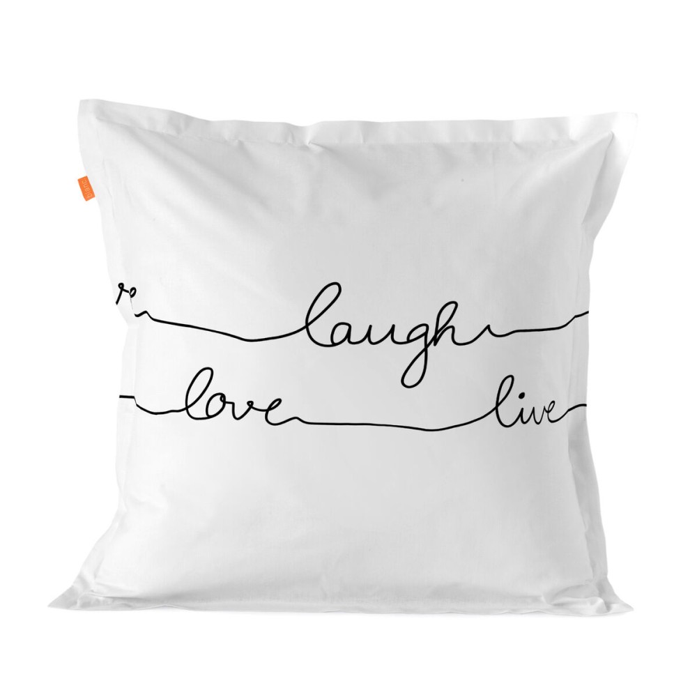 Pillowcase HappyFriday Blanc Live Multicolour 80 x 80 cm