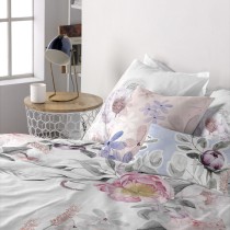 Cushion cover HappyFriday Delicate bouquet Multicolour 60 x 60 cm