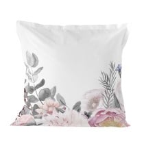 Pillowcase HappyFriday Delicate bouquet Multicolour 60 x 60 cm