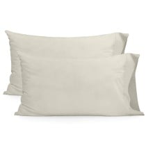 Pillowcase set HappyFriday Beige 50 x 75 cm 2 Pieces