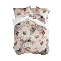 Housse de Couette HappyFriday White Peonies Multicouleur 155 x 220 cm