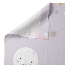 Jeu de draps HappyFriday Moshi Moshi Moons Multicouleur Lit 1 persone 2 Pièces