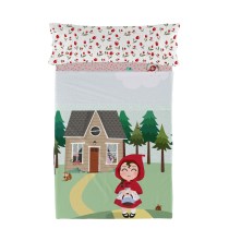 Bedding set HappyFriday Mr Fox Red Riding Hood Multicolour Single 2 Pieces