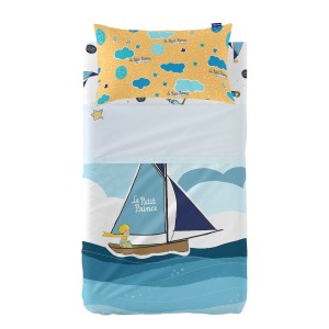 Jeu de draps HappyFriday Le Petit Prince Navigateur  Multicouleur Lit de bébé 2 Pièces