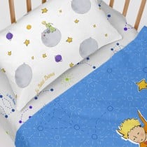 Jeu de draps HappyFriday Le Petit Prince Accolade Multicouleur Lit de bébé 2 Pièces