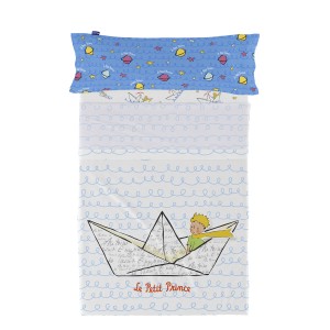 Jeu de draps HappyFriday Le Petit Prince Navire  Multicouleur Lit 1 persone 2 Pièces