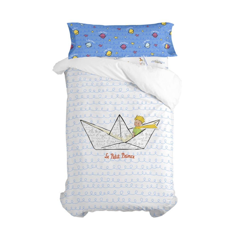 Duvet cover set HappyFriday Le Petit Prince Navire Multicolour Single 2 Pieces