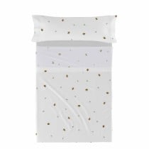 Jeu de draps HappyFriday HF Mini Honey Multicouleur Lit 1 persone 2 Pièces