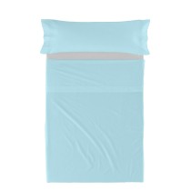 Jeu de draps HappyFriday BASIC KIDS Bleu Lit 1 persone 2 Pièces