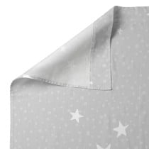 Jeu de draps HappyFriday Basic Kids Little star Gris Lit 1 persone 180 x 270 cm 2 Pièces