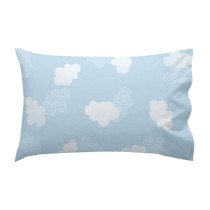 Bettwäsche-Set HappyFriday Basic Kids Clouds Blau 2 Stücke