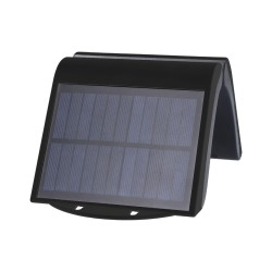 Wandleuchte EDM Bewegungsmelder Solar Schwarz 2 W 220 Lm (6500 K)